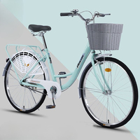 Bicycle Adult Women's Light Male Commuter Student Lady Work Bike