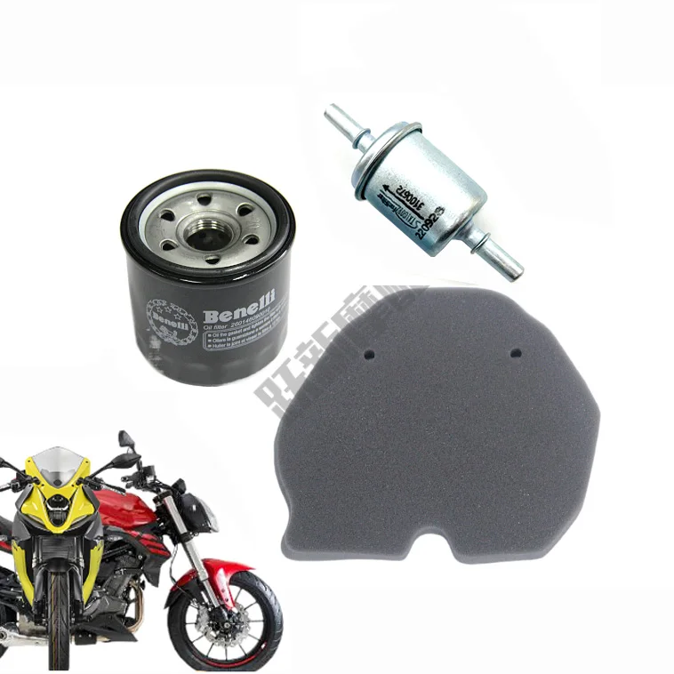 Filter kit Oil filter + Air filter + Fuel filter kit for Benelli 302S BN302 TNT300 TORNADO 300 STELS 300 / BN TNT 300 302 302R