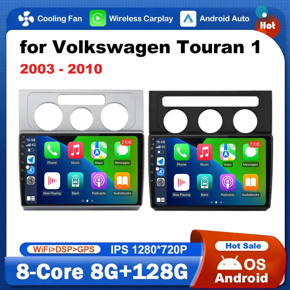 

Android Intelligent System Touch Screen 10 inch Car Radio Video Multimedia Player for Volkswagen Touran 1 2003 - 2010 Auto Tools