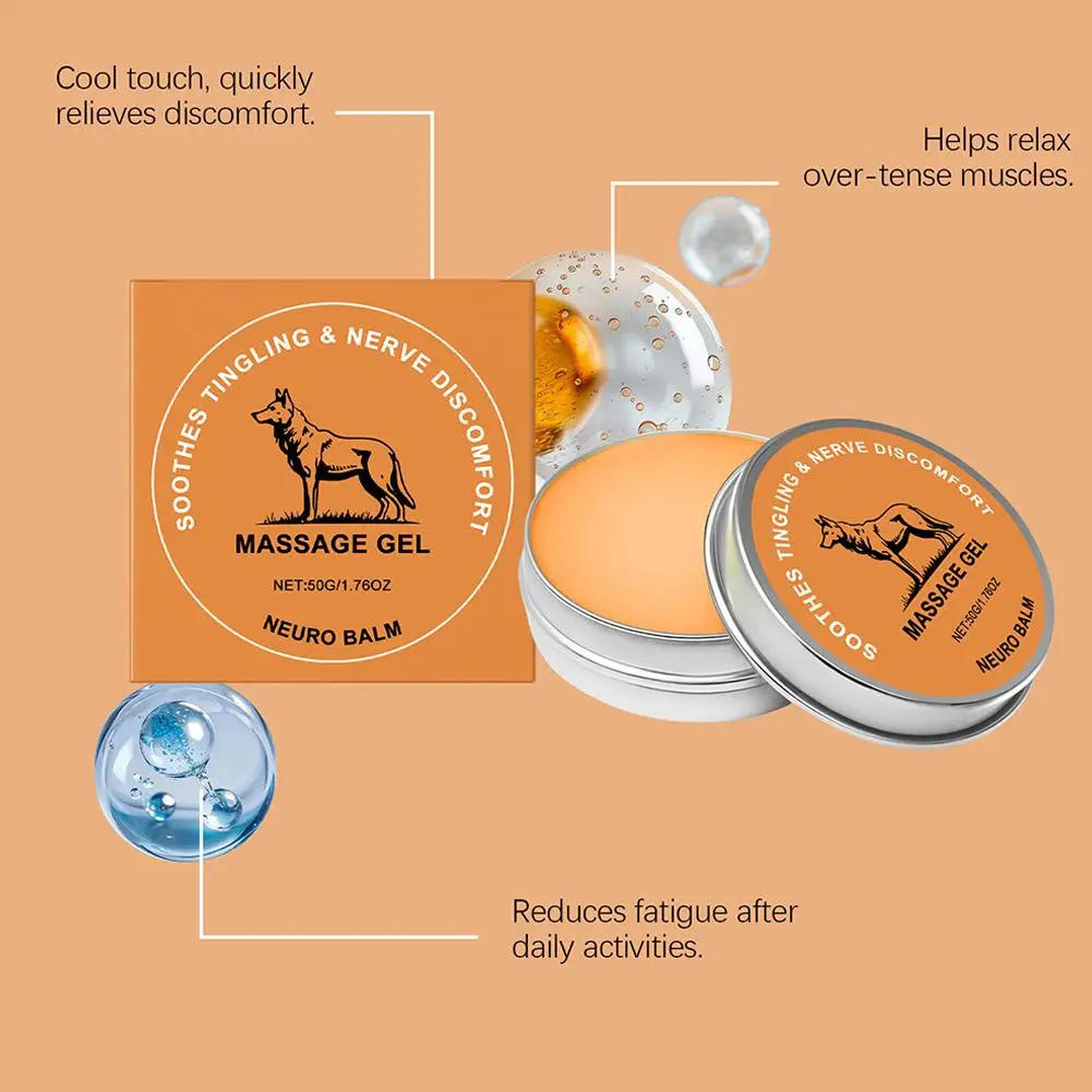 Körperpflegecreme, sanfte Formel, Pflege für die Haut, bequeme Gelenke, tägliche äußere Anwendung, Absorptions-Massagecreme – Detail 9