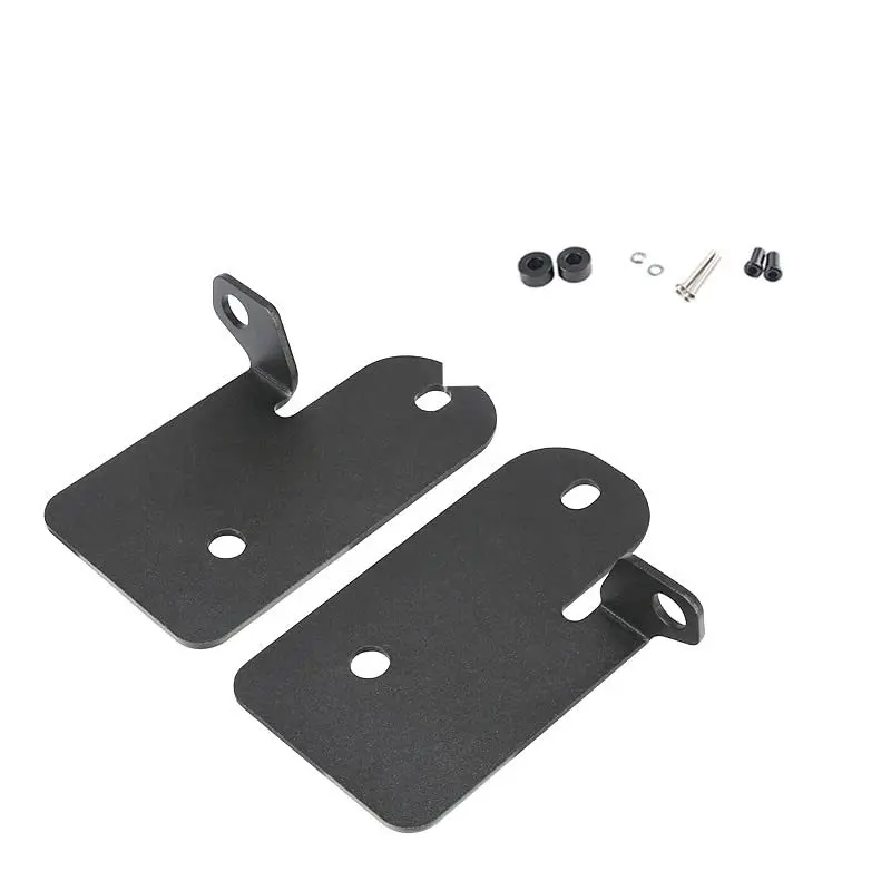 For Jeep Wrangler JL Windshield Lower Front Pillar Cube Auxiliary Work Light Side Mount Bracket Accessories