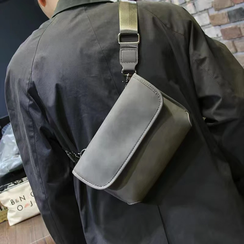 Borsa a tracolla da uomo, borsa a tracolla, alla moda e alla moda, borsa a tracolla per l'apprendimento, borsa a tracolla personalizzata, Street New