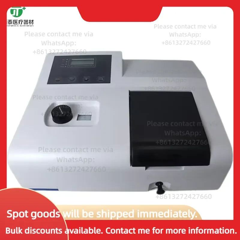 High Quality Justop Lab Use 722 Ultraviolet-Visible Spectrophotometer with 0.5% T Accuracy and 2nm Resolution