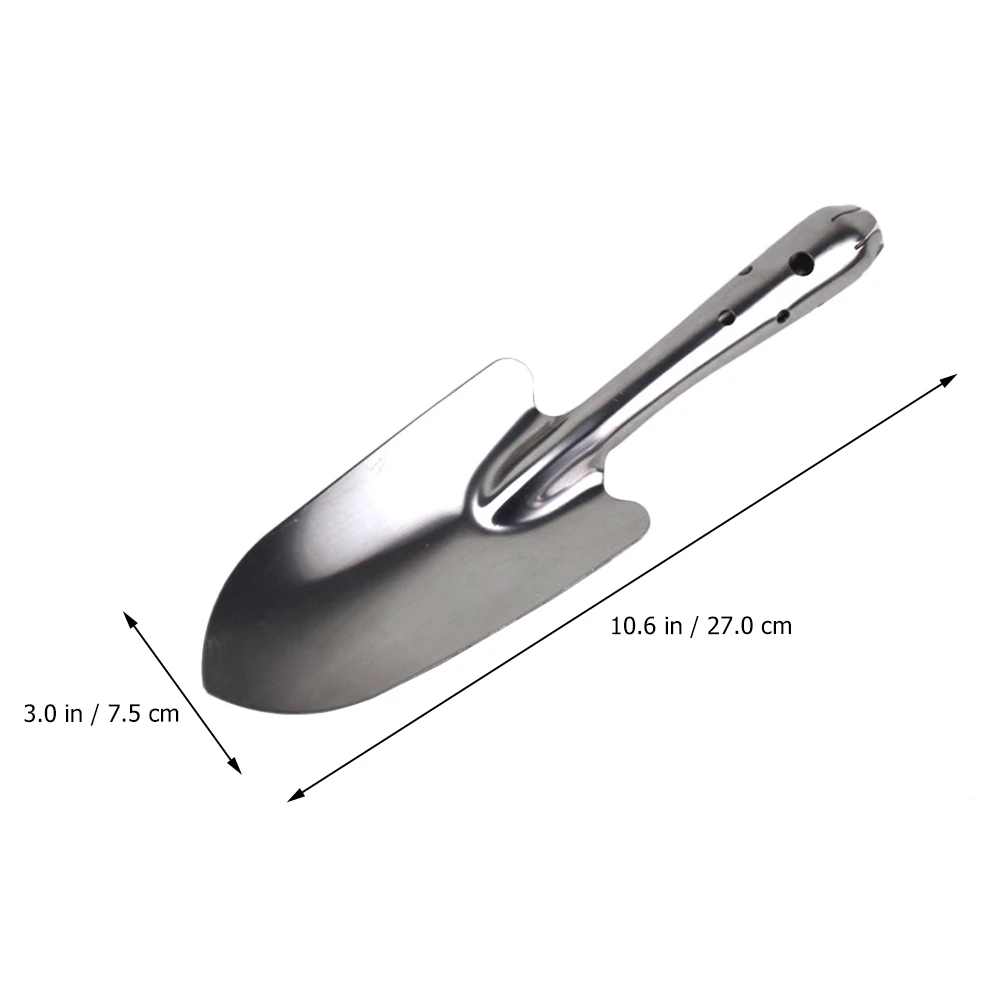 

2pcs Stainless Steel Gardening Shovels Durable H held Spades Weeding Tools For Planting Soil Loosening Gardeners Solution