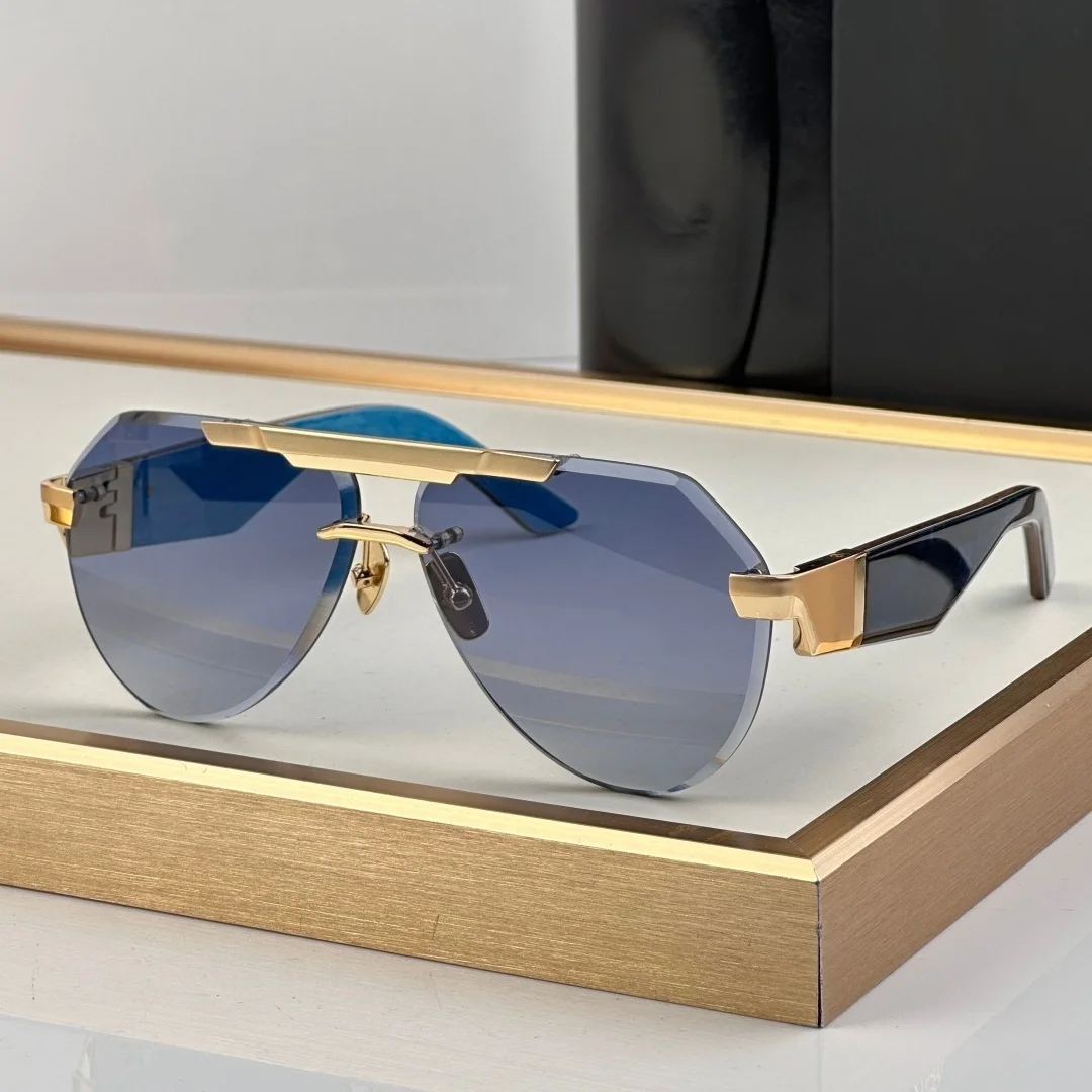 MAY THE REDNG 60-17-145 Top Quality Mens Sunglasses for Women Classic Punk Luxury Acetate UV400 Designer Sunglasses With Box