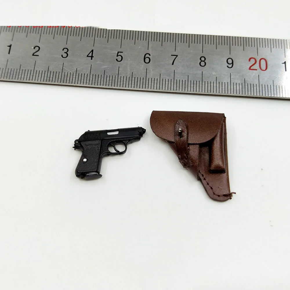 

1/6 DID D80162 Tom Cruise Operation Valkyrie Military Special Mission Secondary Weapon PPK Leather Holster Belt For 12" Action