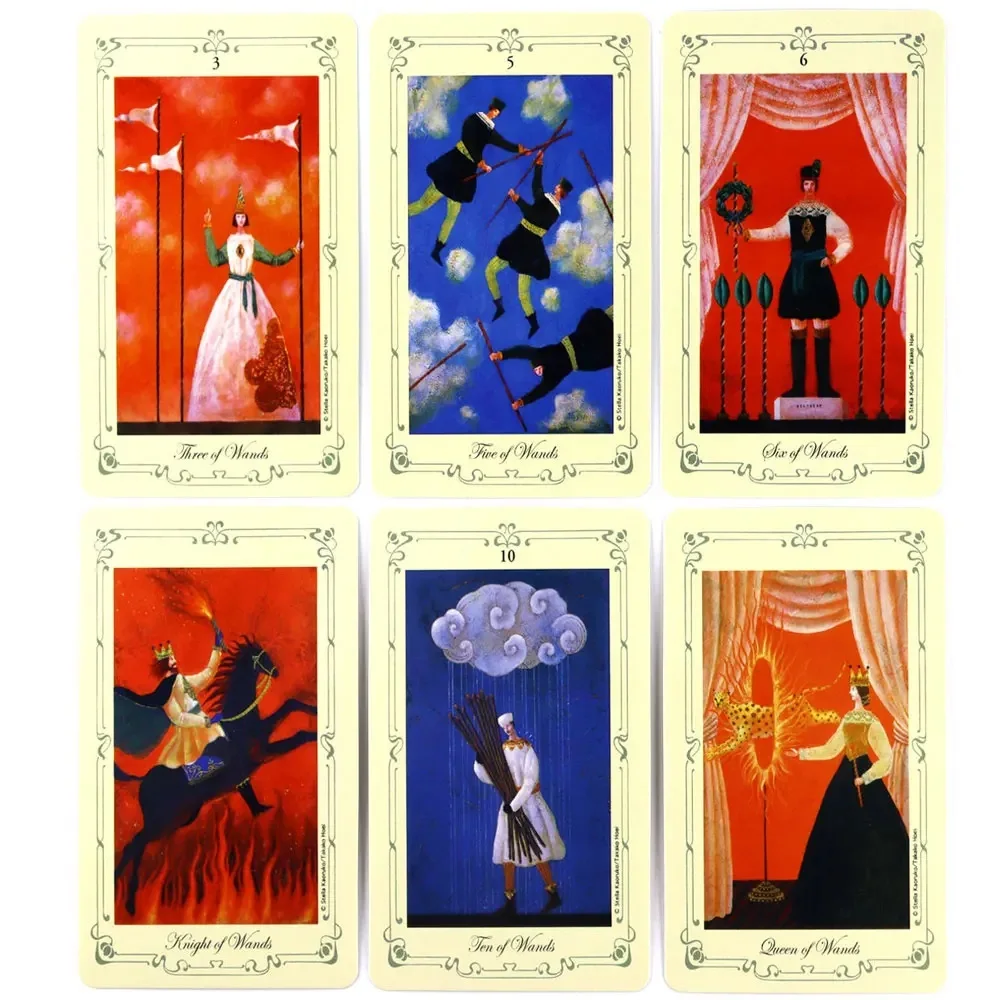 حار بيع Stellas التارو الترفيه بطاقة الترفيه جمع الأسرة العرافة سطح السفينة التارو مجلس أوراق للعب لعبة هدية #5