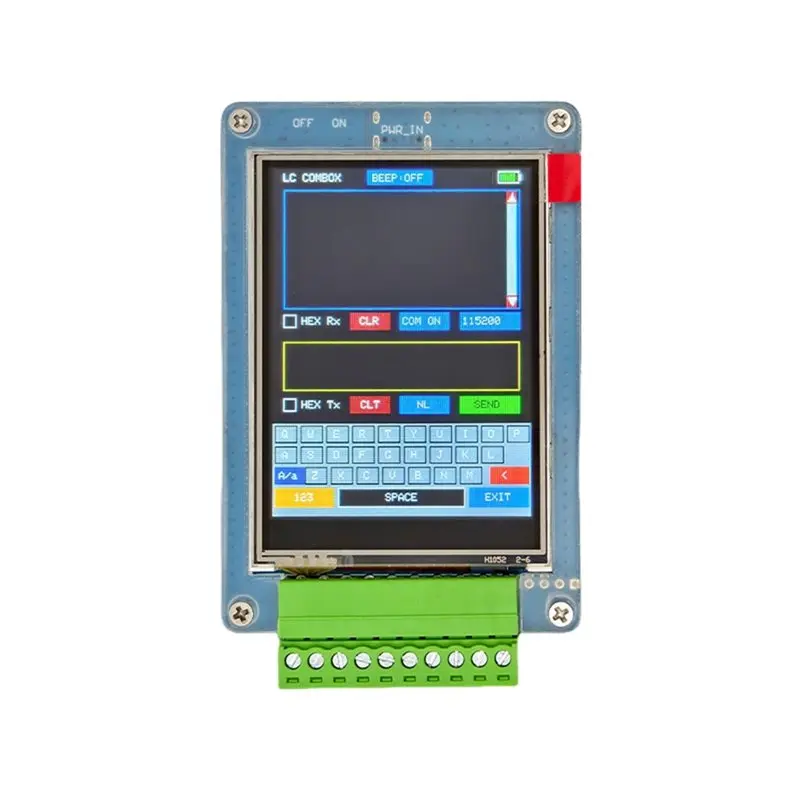 Handheld Serial Port Debugger Tester RS485/RS232 TTL With 2.8 Inch TFT Touch Screen 6 Baud Rate Switching Support