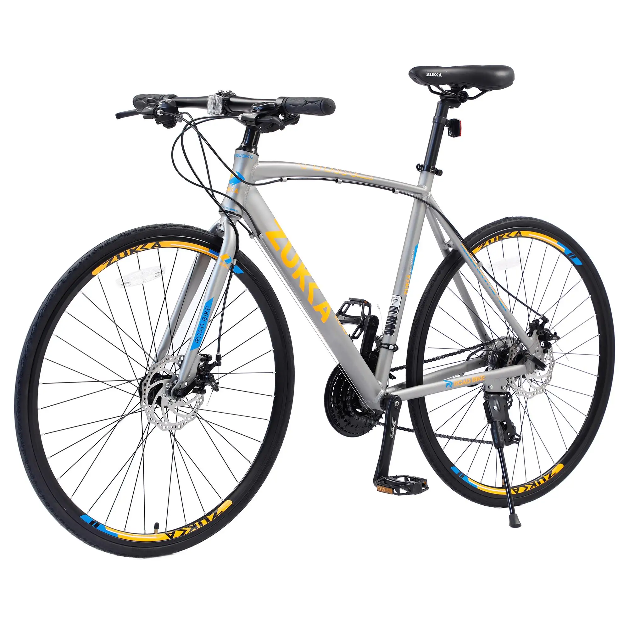 24 700C Hybrid City Bike with Disc Brakes for men & Women - Perfect Urban