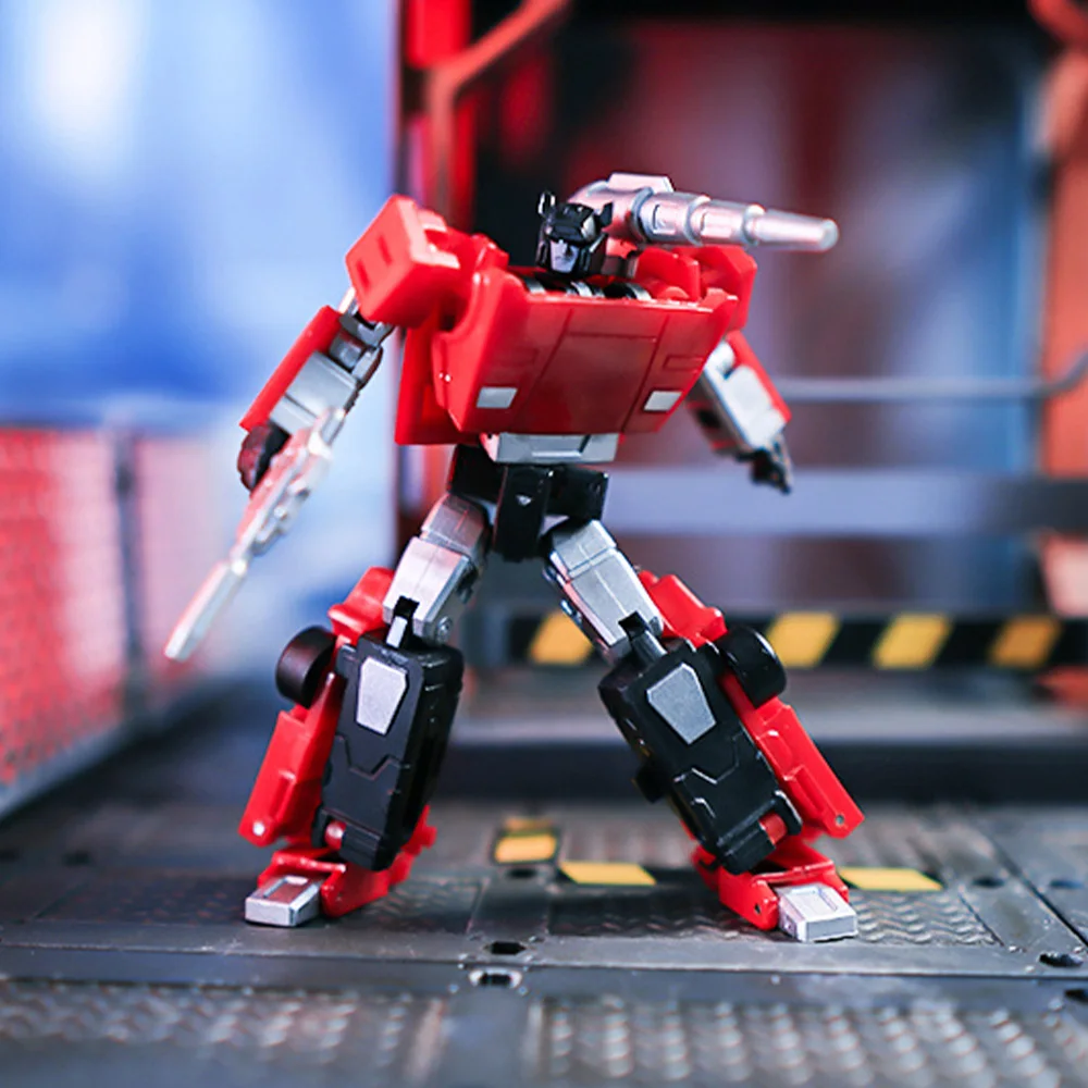 【Op voorraad】Magic Square MS-TOYS MS-B07A Red Cannon Sideswipe Repaint Versie 3rd Party Transformatie Speelgoed Aciton Figuur Robot