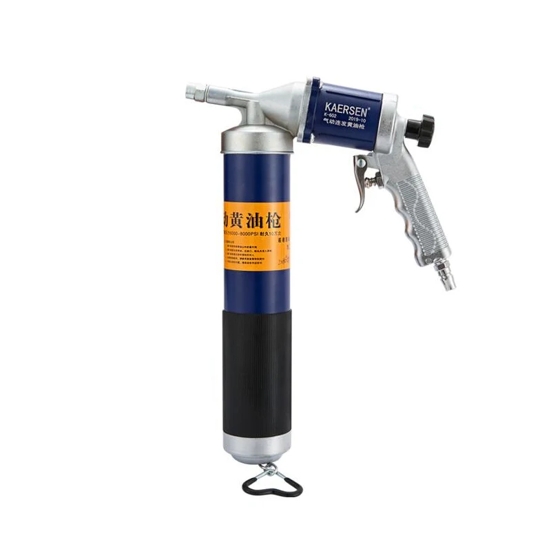 

Pneumatic Grease Gun Single Shot Continuous High-pressure Gear Oil Injector Excavator Lubrication Gun Grease Machine