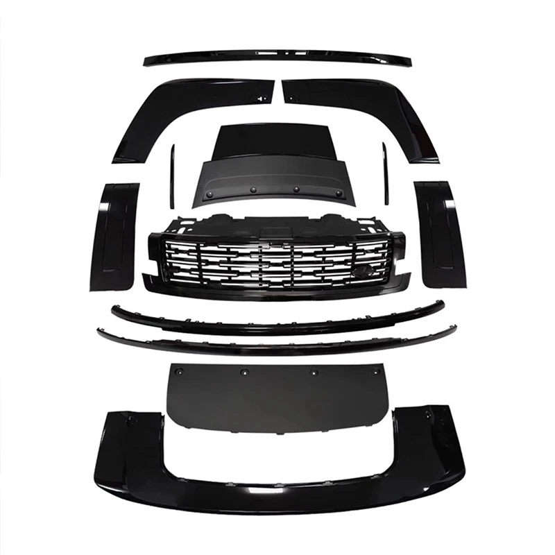 Weatherproof Black Edition Facelift Body Kit, Bumper & Side Skirt Modification Accessories