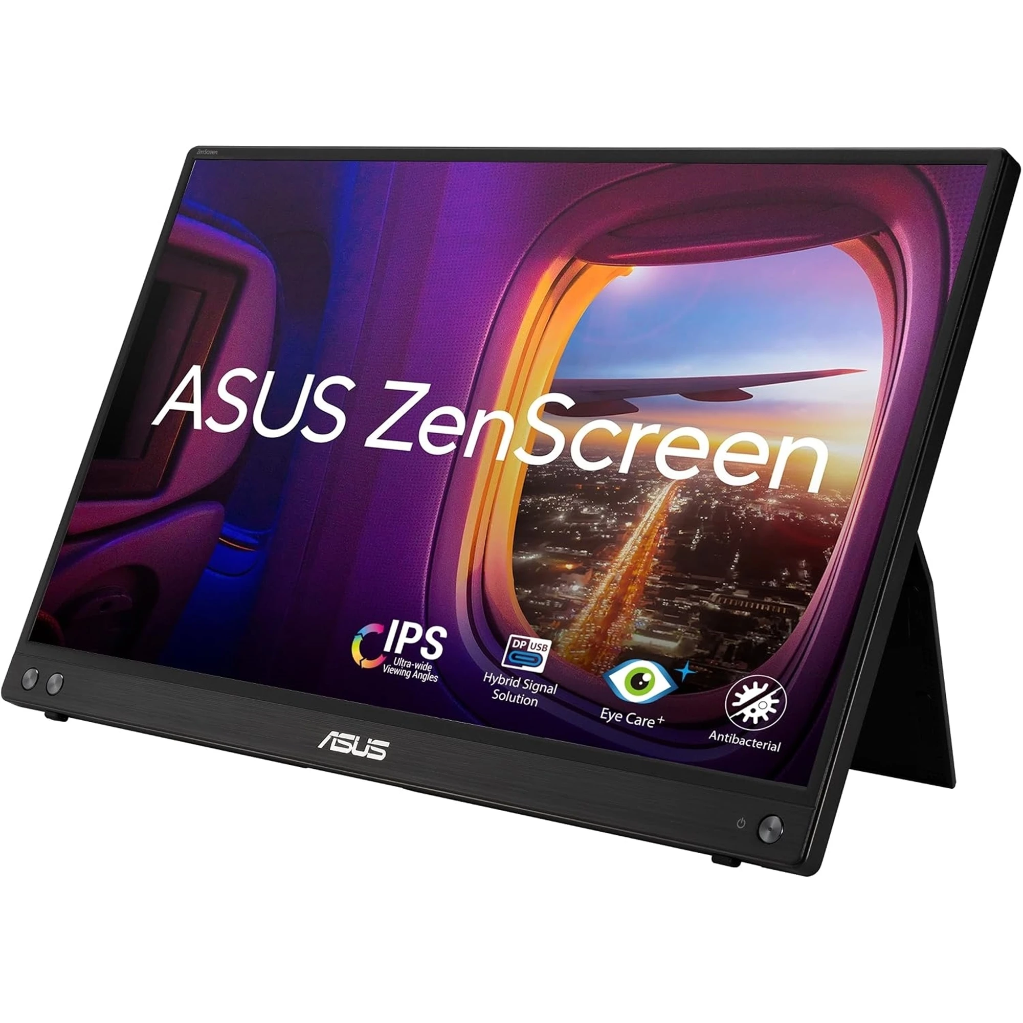 ASUS ZenScreen 15.6” 1080P Portable Monitor (MB16ACVR) - Full HD, IPS (Certified Refurbished)