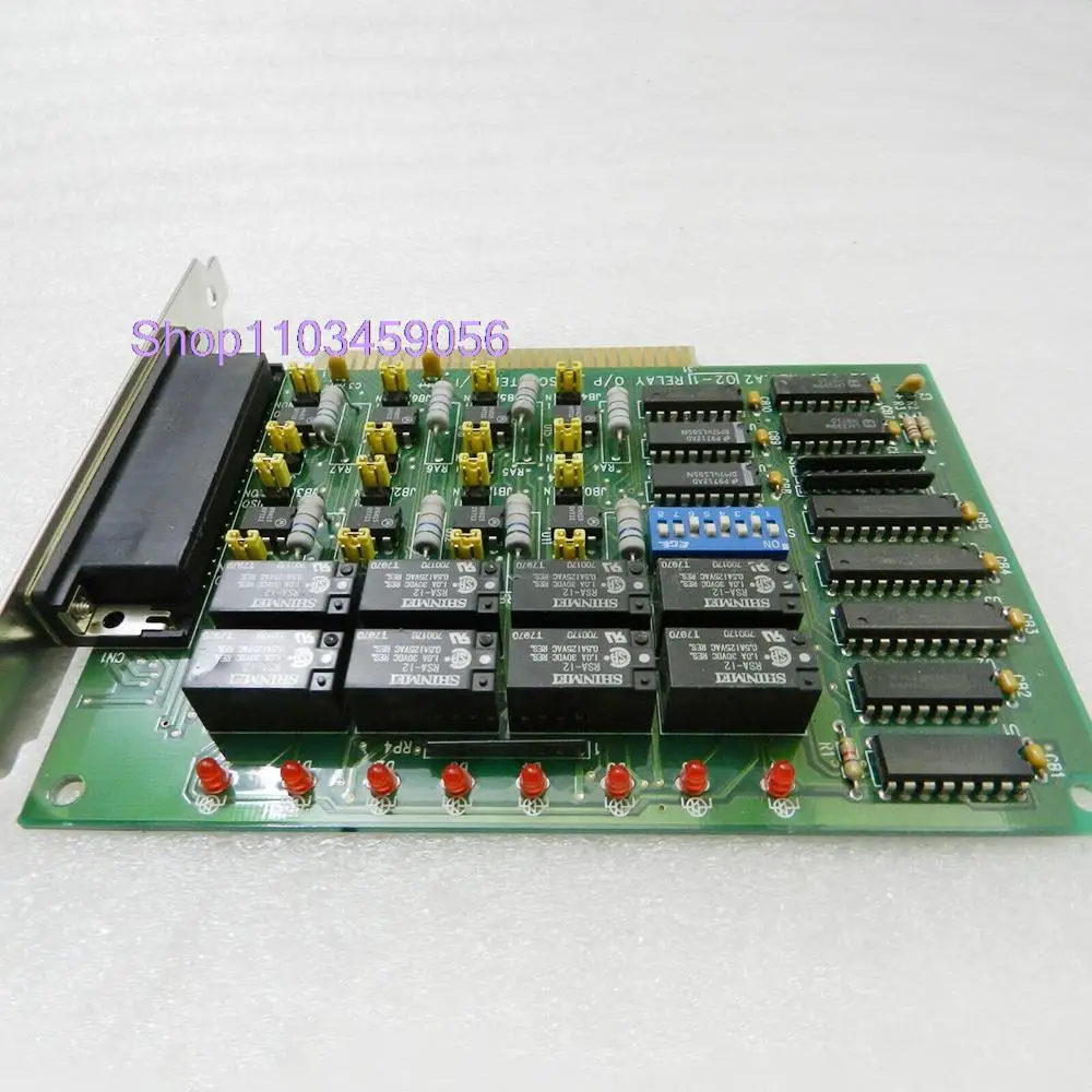 For Advantech Data Capture Card ISA Bus 8 Relay Output I/O Card PCL-725 REV.A2