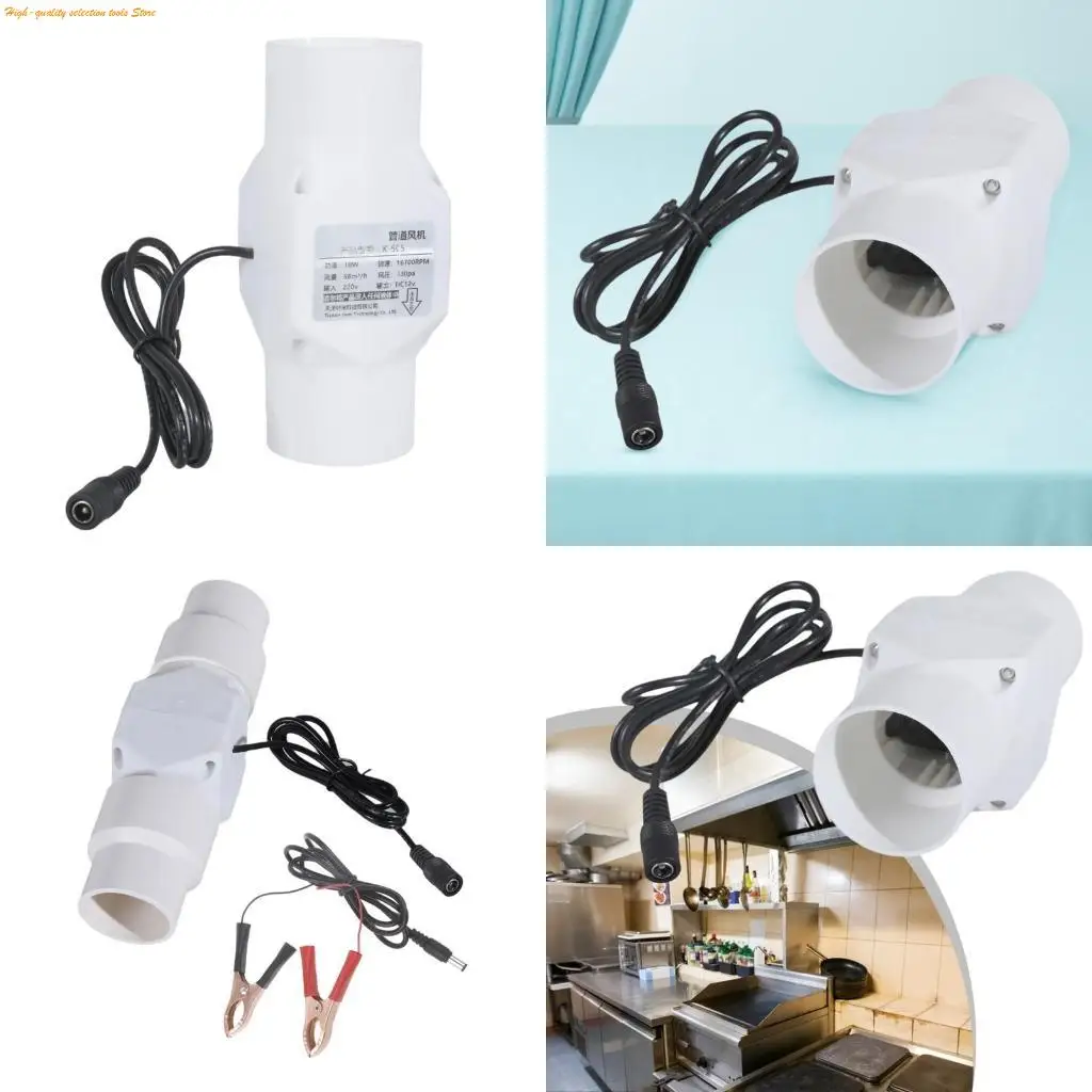 

203F Iron Shell Inlines Extractors Fan, 20/25/32/40/46mm for Enhances Air Quality in Supermarkets and Cinemas