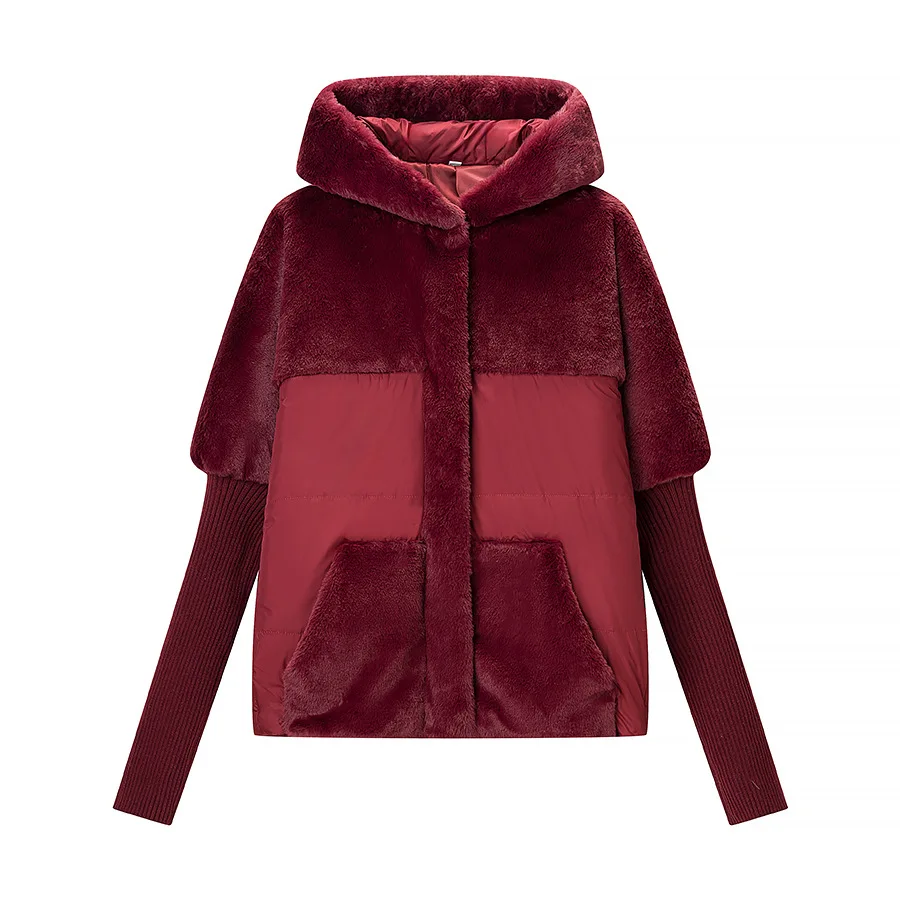 Women's Fashionable Casual Patchwork Cotton Jacket   OF7J