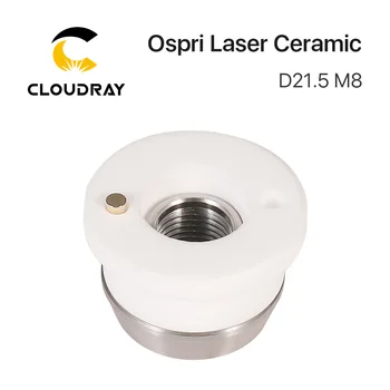 Cloudary 3D Laser Head Ceramic OSPRI D21.5 M8 Laser Ceramic Nozzle Holder for 1064nm Laser Cutting Head Sensor Accessories