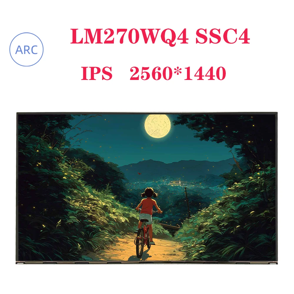 

27" New Original LM270WQ4 SSC4 LCD Screen Model IPS QHD 2560*1440 LM270WQ4-SSC4 LM270WQ4(SS)(C4)