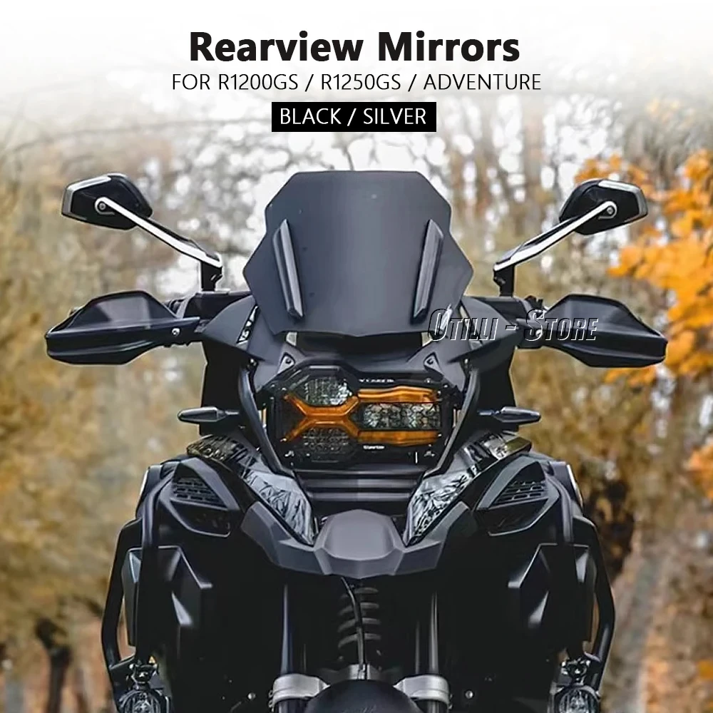 New Motorcycle Rearview Mirror Universal For BMW R1250GS F850GS ADVENTURE S1000XR S1000R F900R F900XR G310GS F650GS F800R