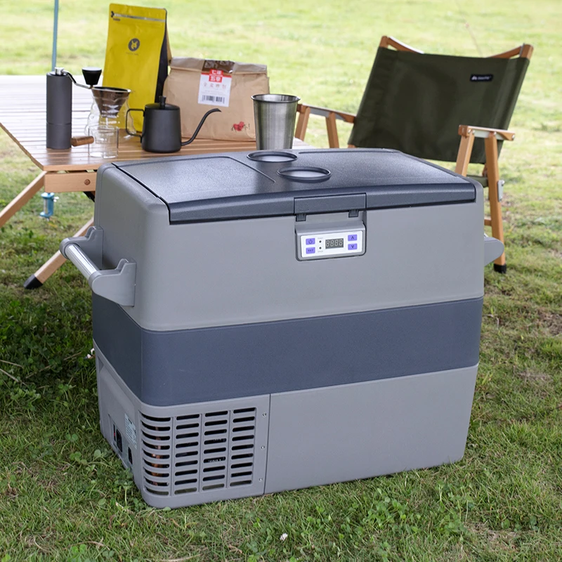 

2025 автомобильный холодильник для дома, морозильная камера двойного назначения, перегородка, компрессор 12 В, 24 В, грузовик, небольшая морозильная камера