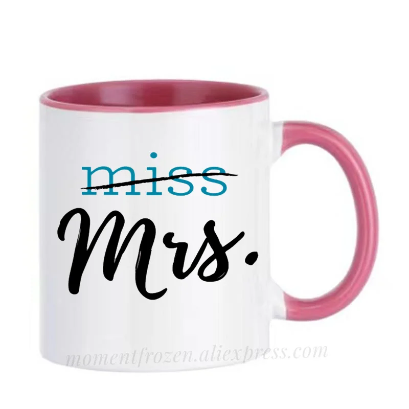 

Wife Cups for Engagement and Wedding, Coffee Mugs Tea Mugen Girlfriend Gifts Home Decal Milk Tableware Coffeeware Beer Drinkware