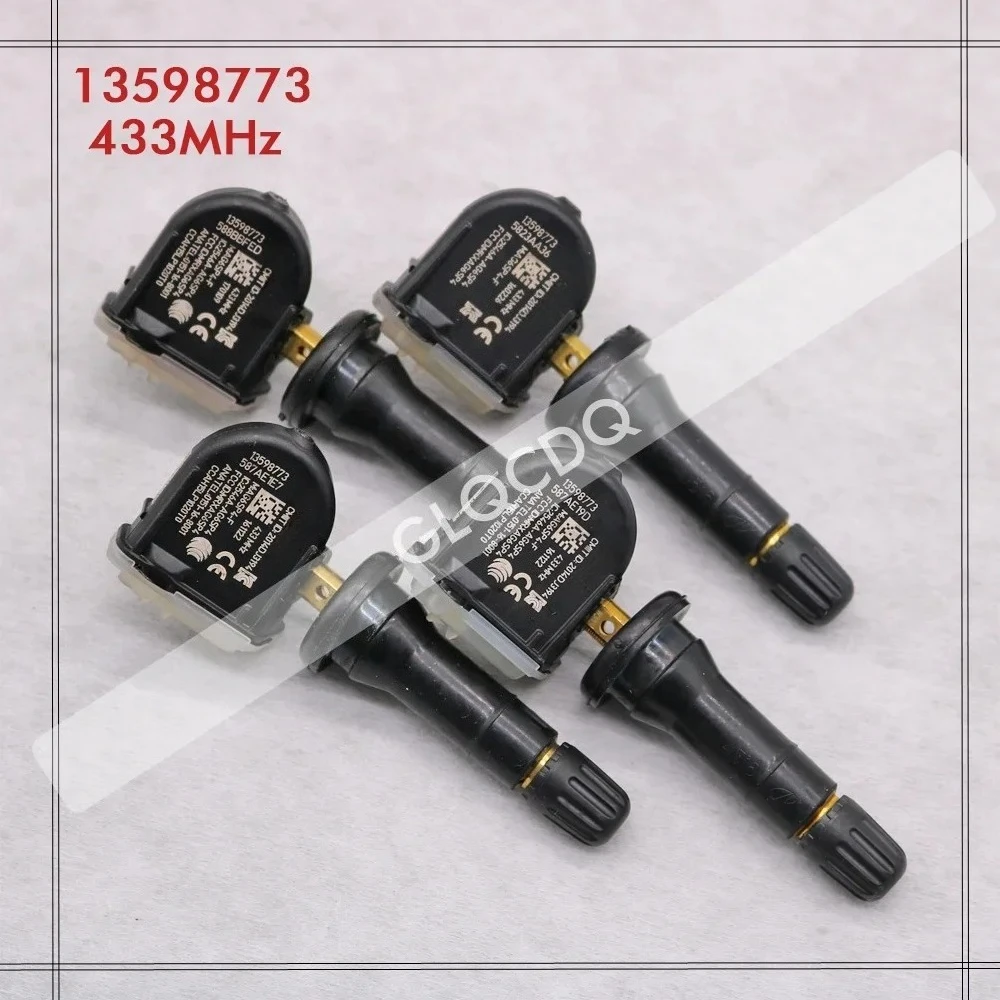 FOR 2015 2016 2017 2018 2019 OPEL KARL TPMS 13598773 13516165 433MHz TPMS TIRE PRESSURE SENSOR TIRE AIR PRESSURE SENSOR
