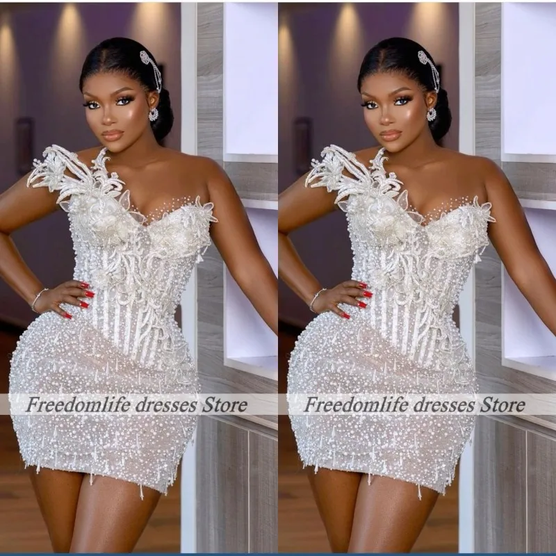 

Elegant Black Girls Birthday Dresses Sheer Neck Applique Corset Party Outfits Beading Short Prom Gowns robe cocktail Customized