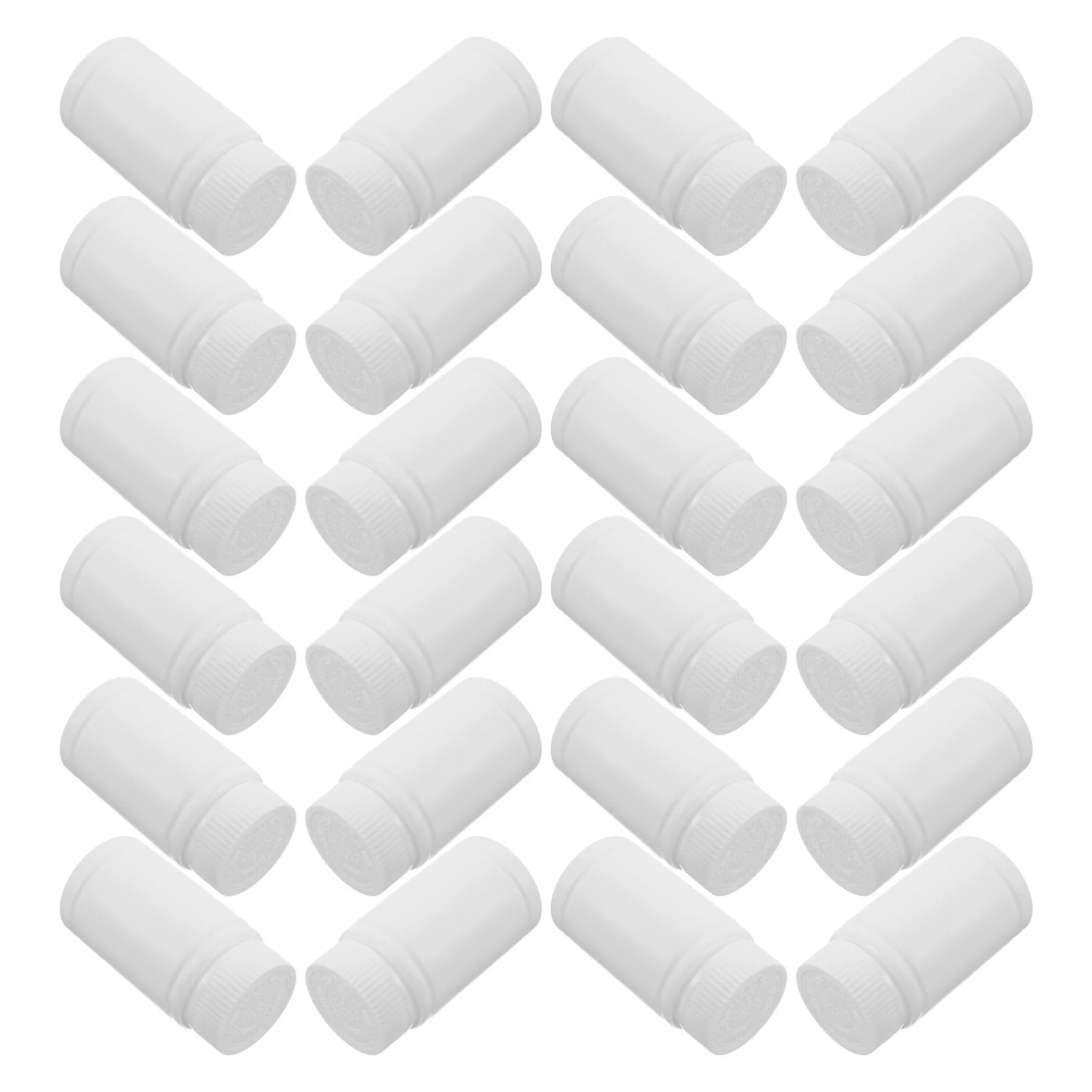 

24pcs 100Ml/3Oz Pill Bottles Empty With Caps Durable Pe Wide Mouth Leak-Proof Portable Medicine Bottle Storage For Travel Home