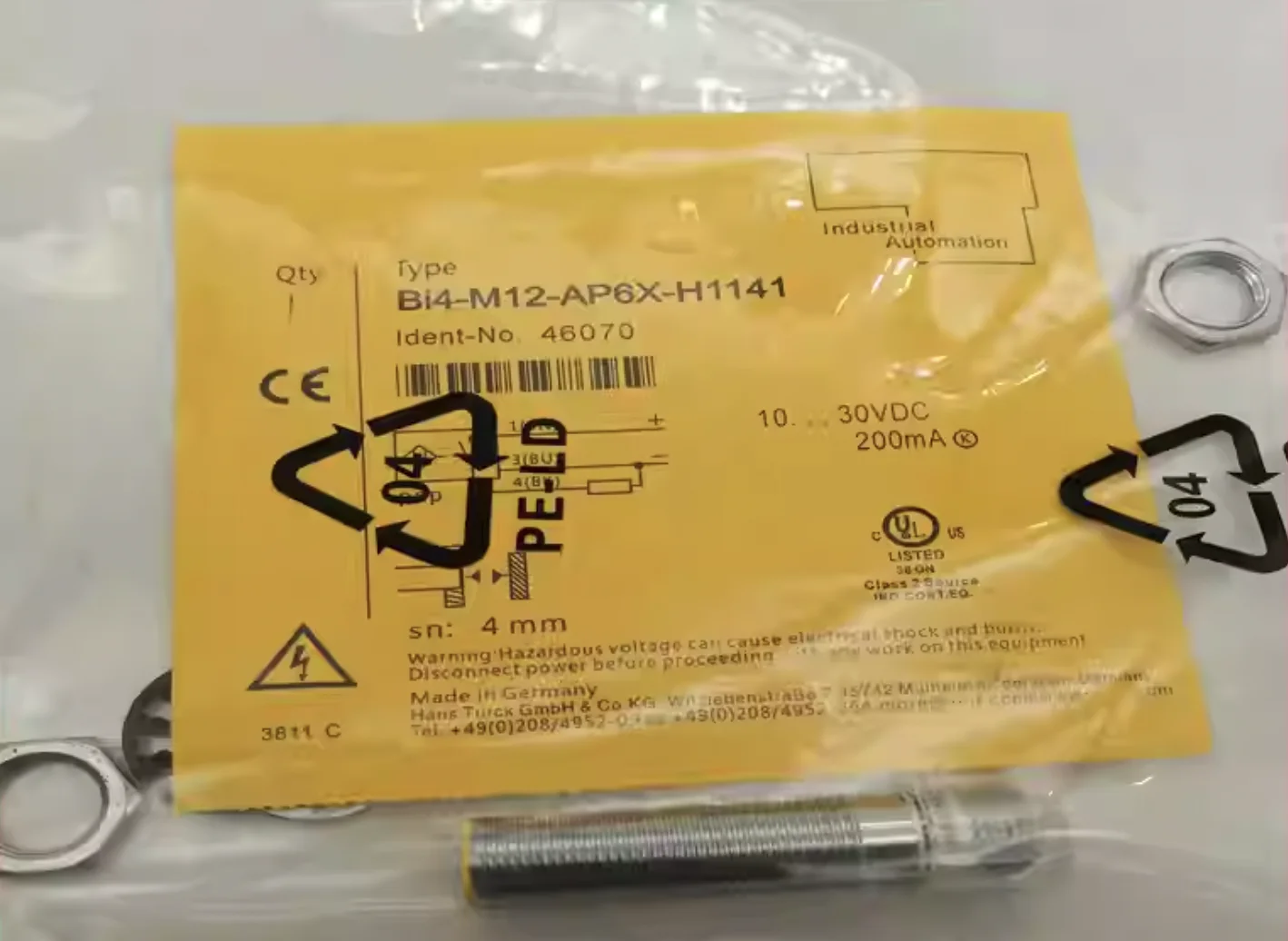 

1 шт. BI4-M12K-AP6X-H1141 НОВЫЙ 100% гарантия качества