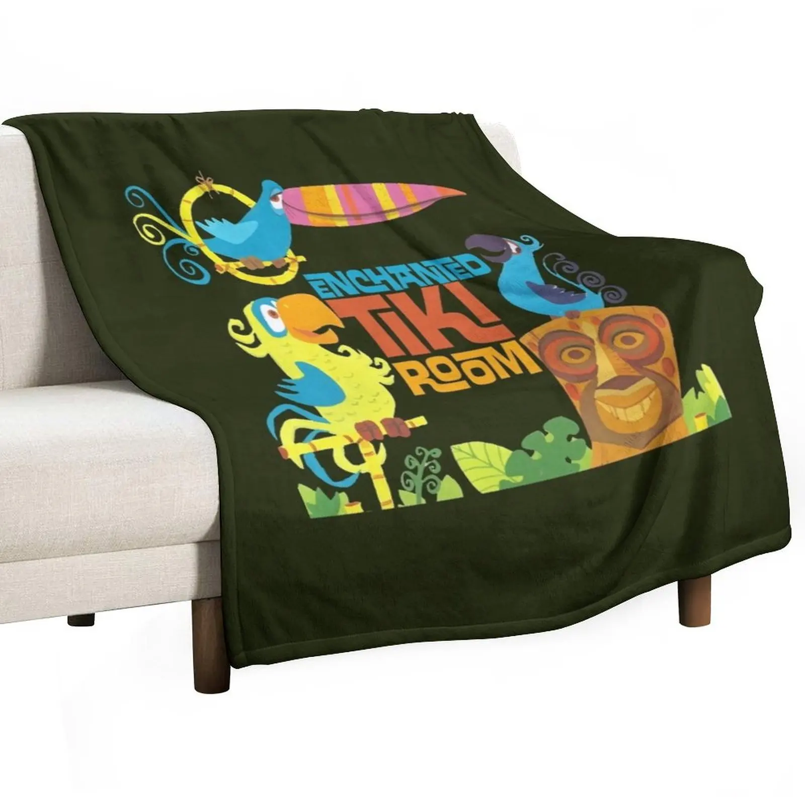 ENCHANTED TIKI ROOM Throw Blanket for winter Kid'S Large Blankets