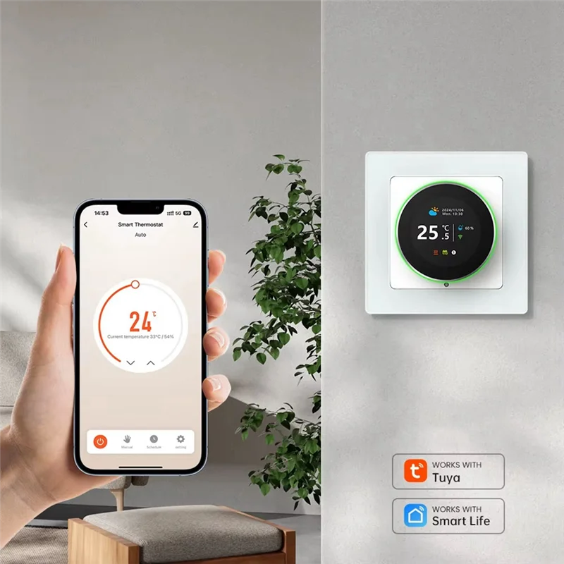 

REPLA-Tuya Wifi Smart Knob Thermostat Temperature Controller