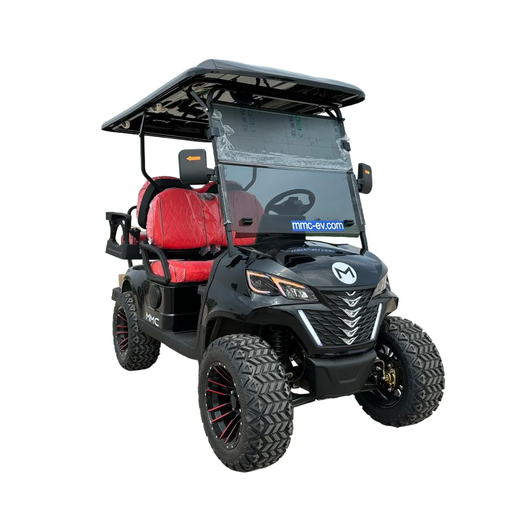 MMC New Design Electric Golf Car Multifunctional 6 Person Electric Sightseeing Golf Cart 72V Lithium Battery 5000W Golf Carts