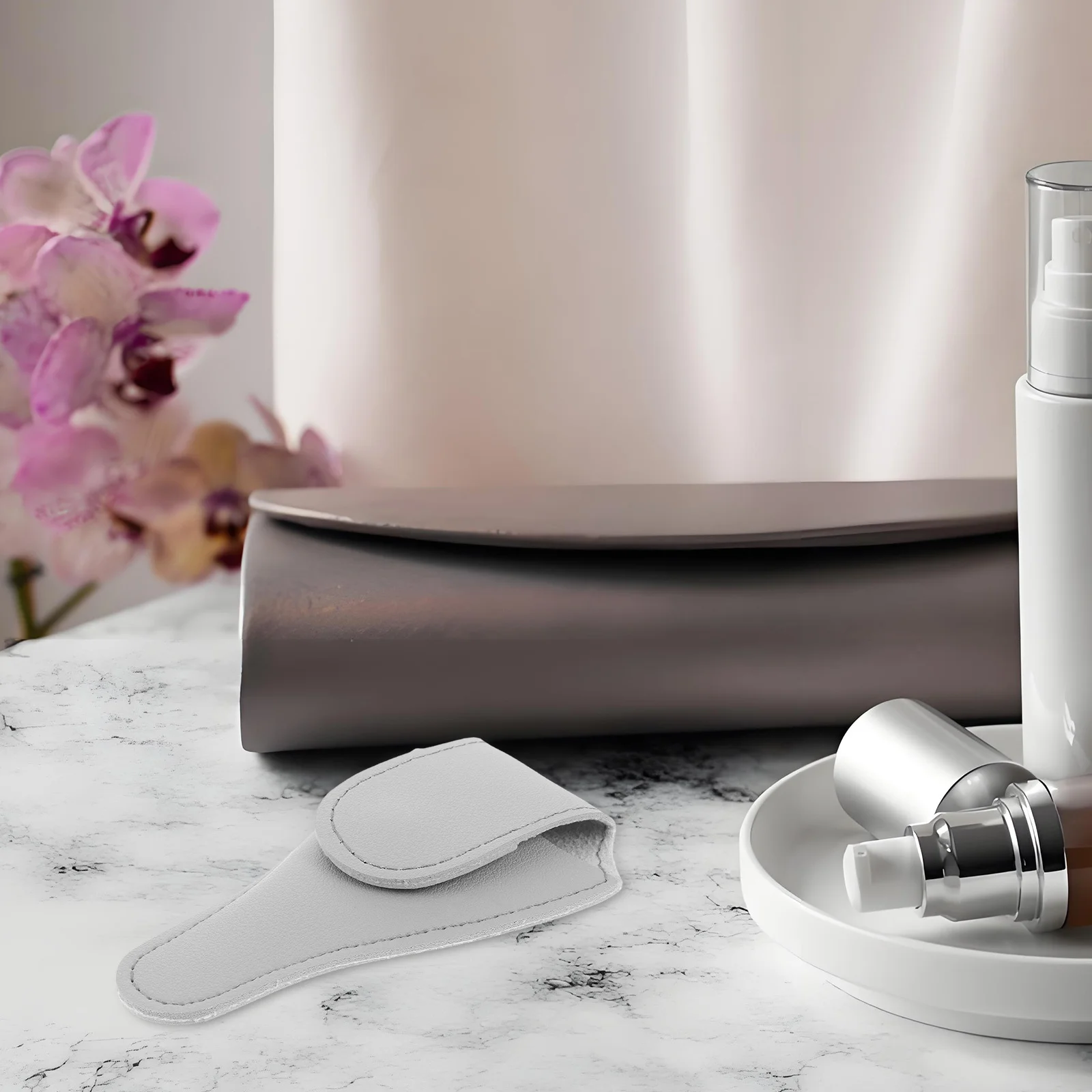 

6Pcs PU Cuticle Nipper Cover Protective Sleeve for Nail Scissors Holder Pouch Manicure Tool Storage Case Pedicure Scissor Cover