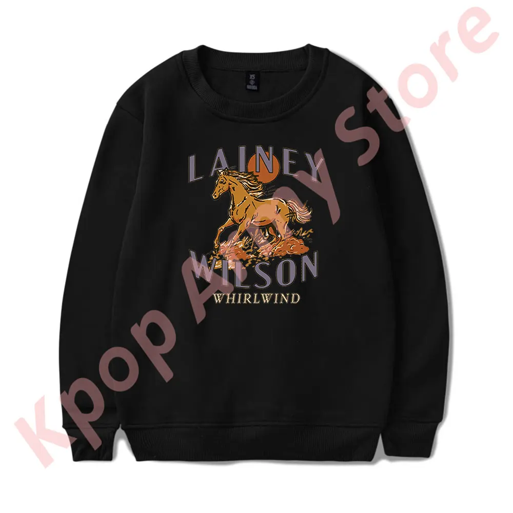 Lainey Wilson Whirlwind Crewneck Sweatshirts 2024 Tour Merch Cosplay Women Men Fashion Casual Streetwear