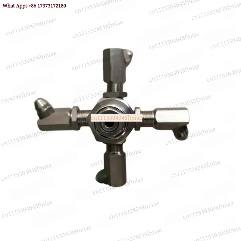 360 Degree Rotating High Pressure Washer Nozzle Industrial Dust Cleaning Spray Gun Automatic Car Washing Accessories