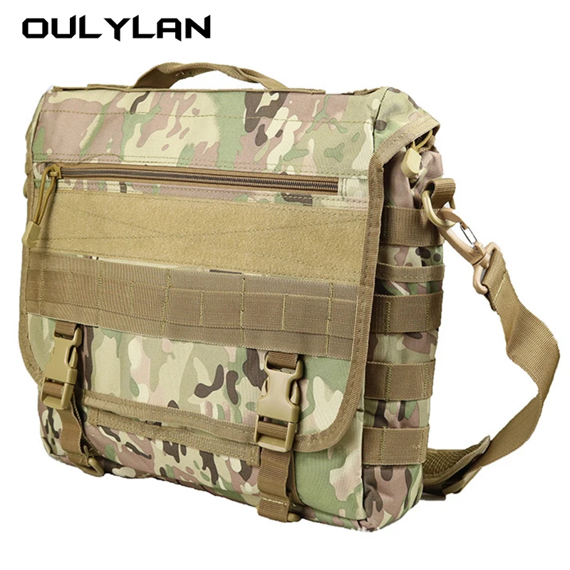 Camouflage Wear-resistant Oxford Cloth Tool Bag Multifunction Repair Hardware Electrician Waist Bag Portable Storage Toolbag