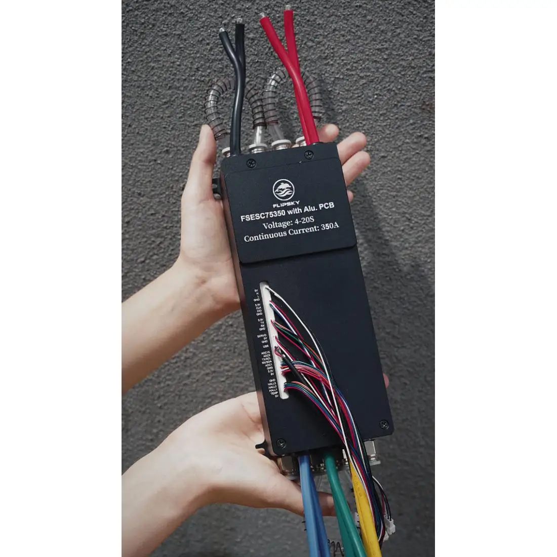 Flipsky Fsesc 75450 84V High Current 450A ESC with Aluminum Case Water Cooling Enclosure for E-Foil Fighting Robot Vesc-Based