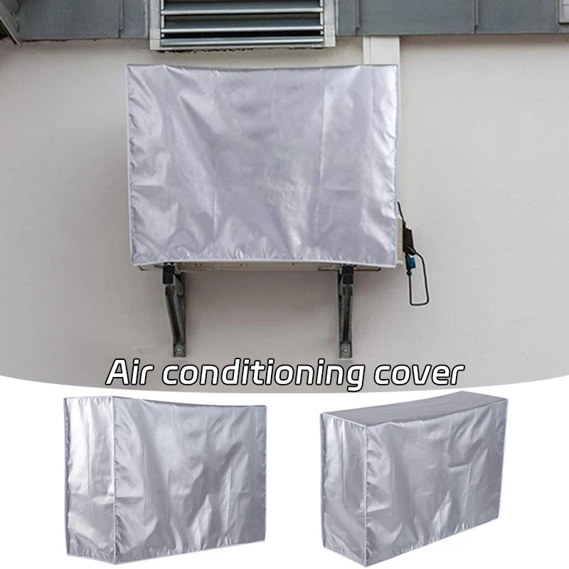 Household Air Conditioner Cover Sun Protection Waterproof Air Conditioning Main Unit Protective Cover Anti-Dust Protective Case