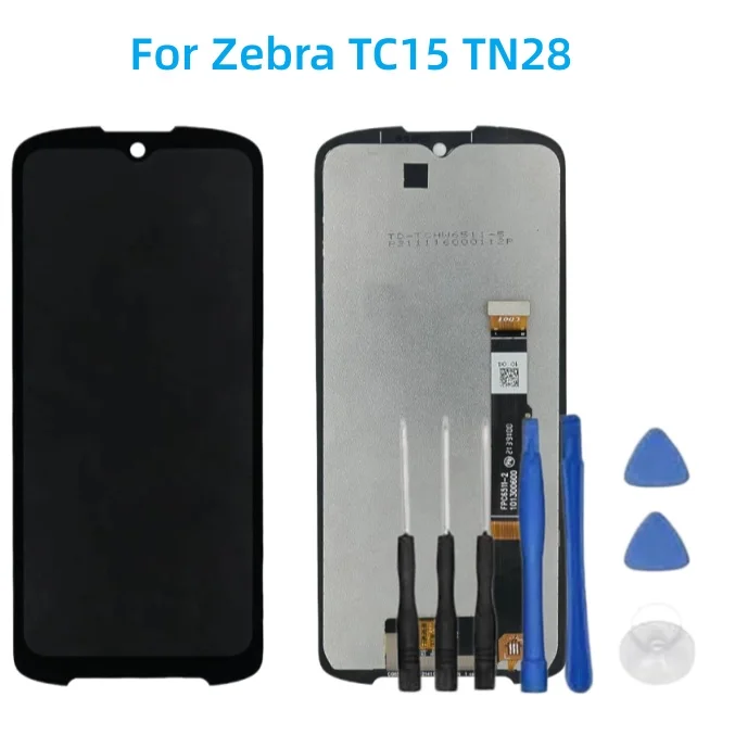 New Original For Zebra TC15 TN28 Cell Phone LCD Display Assembly Digitizer Glass Panel Repair Replacement Parts