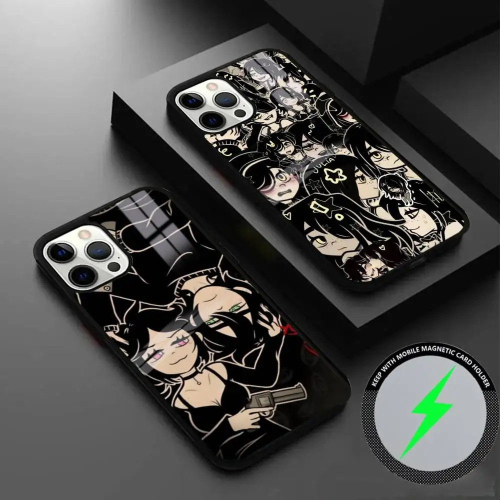 

Coffin Of A-Andy And Leyley Phone Case For IPhone 16 15 14 13 12 11 Pro Max Plus Mini Magsafe Mirror Wireless Magnetic Cover