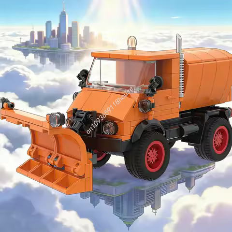 289pcs MOC Unimog WSV City Traffic Model Building Blocks Toys Construction Assemble DIY Creative Christmas Gift Idea Education