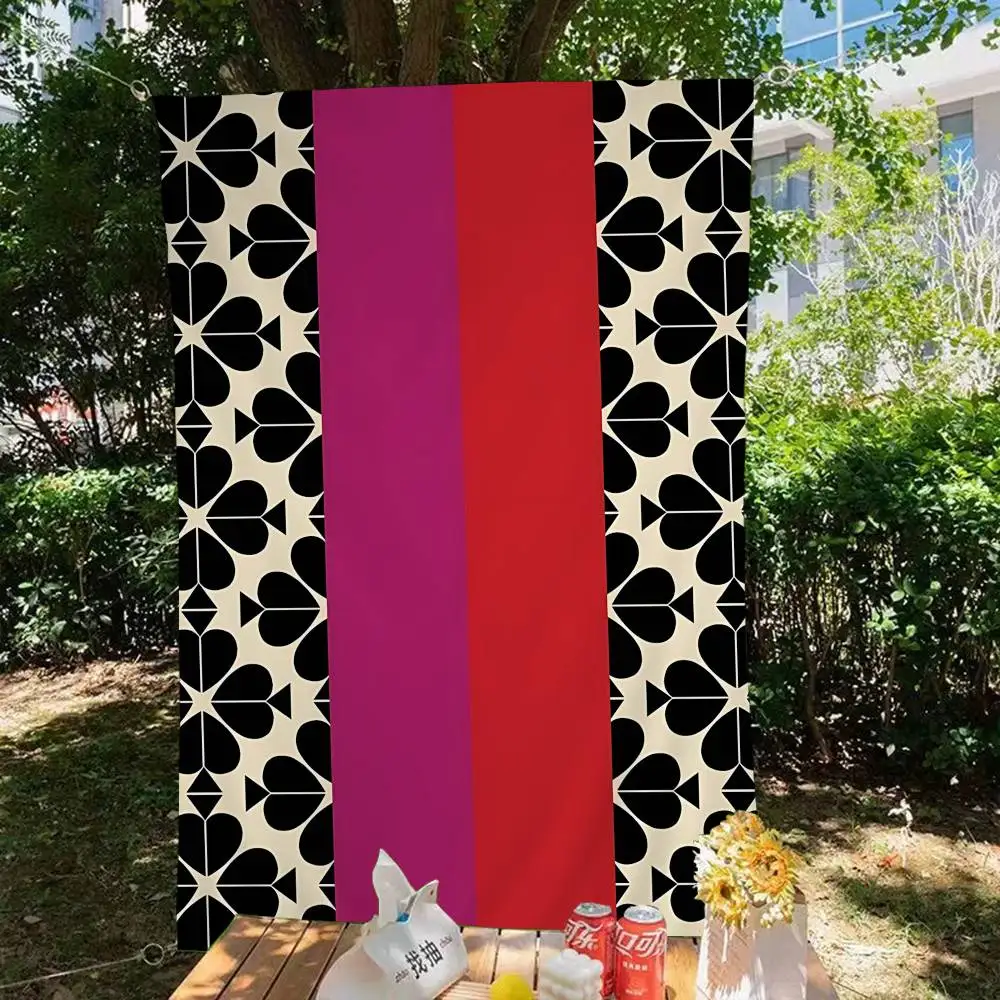 K-Kate Classic S-Spade Flower Anime Chart Flag For Living Room Home Dorm Decor Art Home Decor Banner