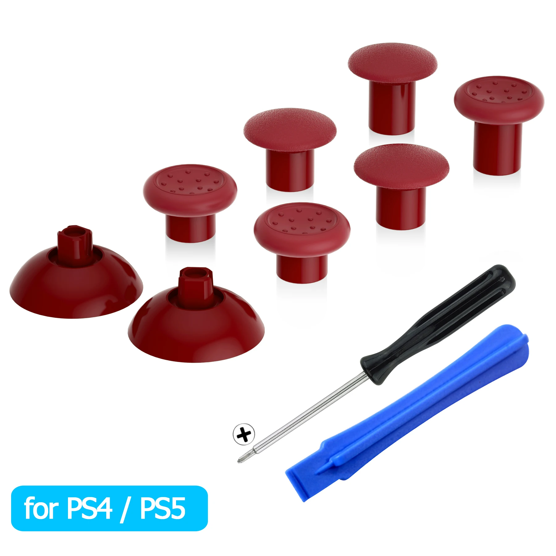 EXtremeRate-Thumbstick ergonomique interchangeable, manette PS5, manette PS4 tous modèles avec 3 JoysUniverse