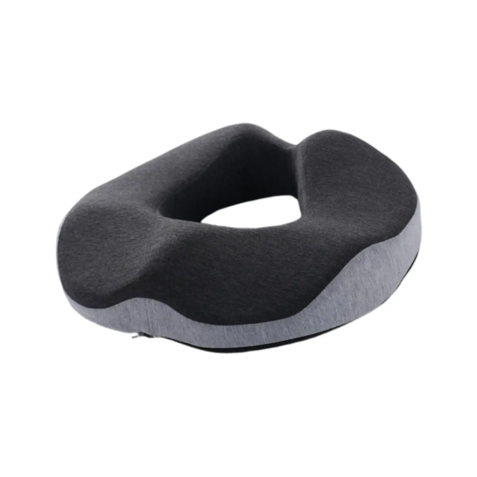 Memory Foam Seat Cushion for Office Chair Breathable Hollow Design Donut Pillow for Tailbone Pain Relief Long Sitting Comfort