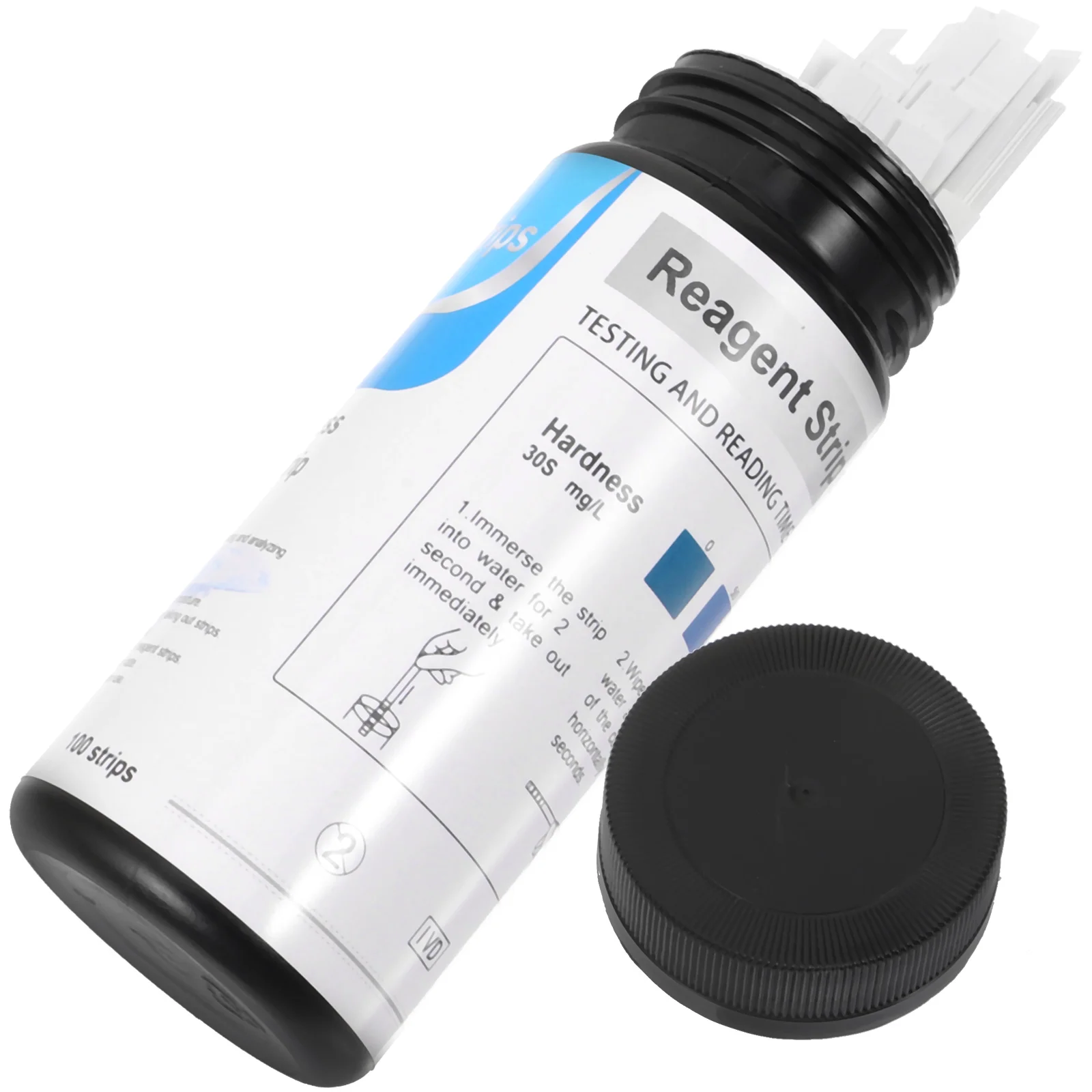 

Water Hardness 0-425ppm Blue Color Block for Fish Tank Spa Pool PH Tester Water Pool Testing Kit Above Ground Ph Strips Quality