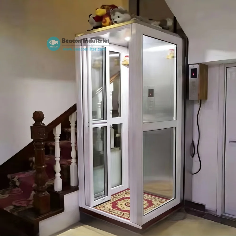 

3-15m Lifting Height Quiet Residential Hydraulic Elevator Electric Lift For Home 350kg Load Villa Hydraulic Lift