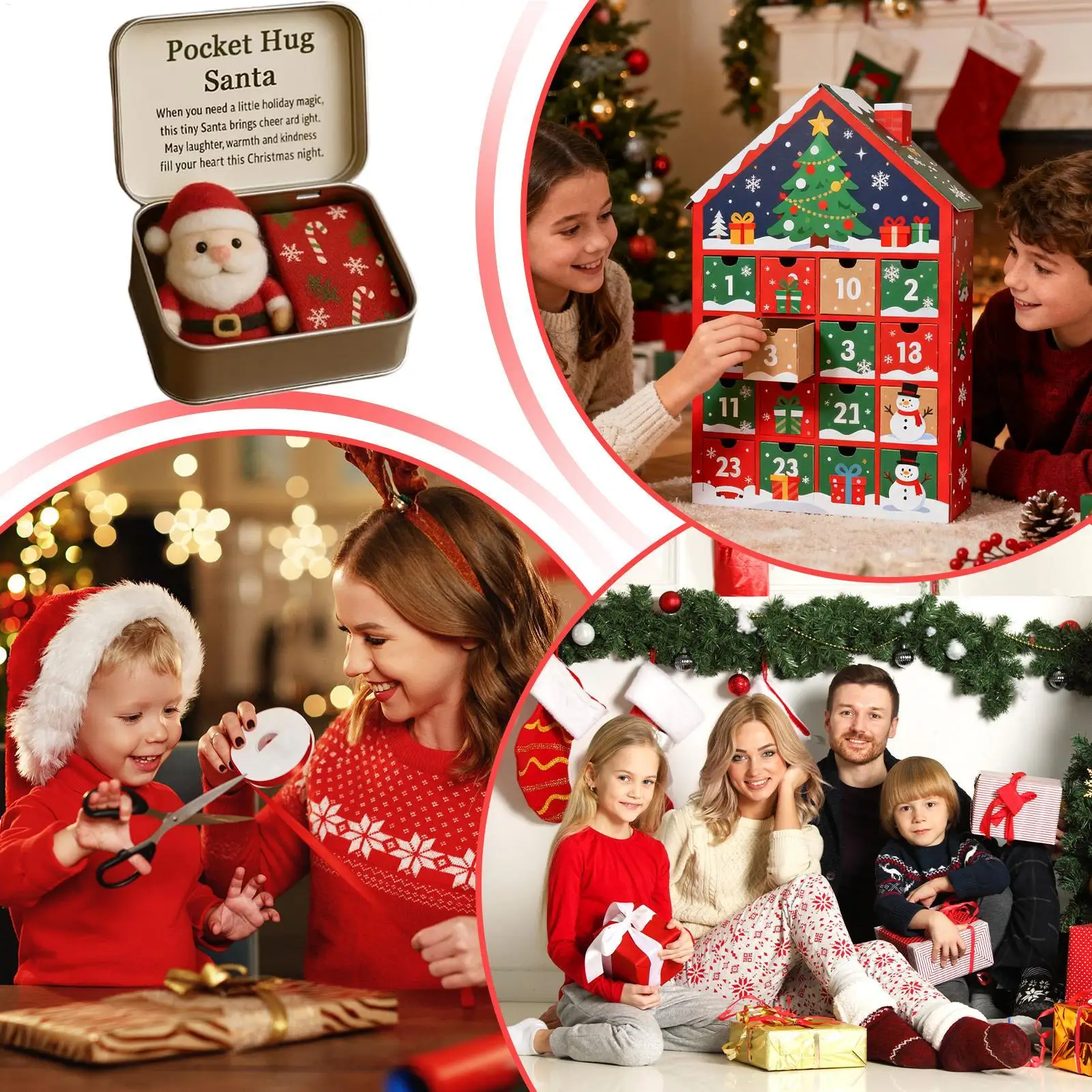 Hugs For Kids Uplifting Handmade Keepsake Little Pocket Christmas Hug For Holiday Birthday Appreciation Good Luck Care Women Men