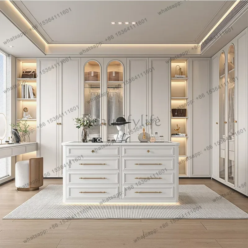 FG Dust Proof Adults Living Room Cabinets Multipurpose Showcase Display Luxury Cabinet Cube Jewelry Muebles Para El Hogar Furnit