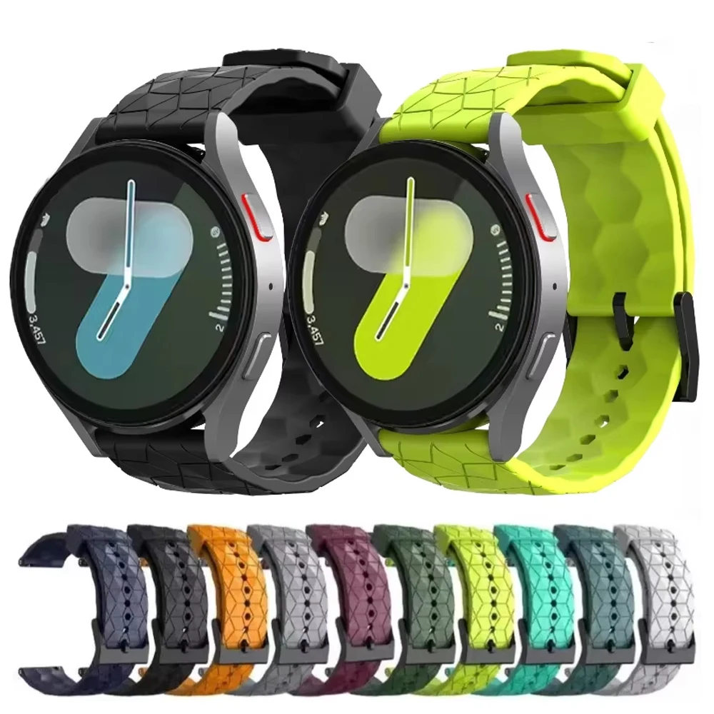 20/22mm Silicone Strap for Samsung Galaxy Watch 7 6 5 4 Amazfit Active Max comfortable Bracelet Band Huawei Watch 5 GT7-6-5 46mm