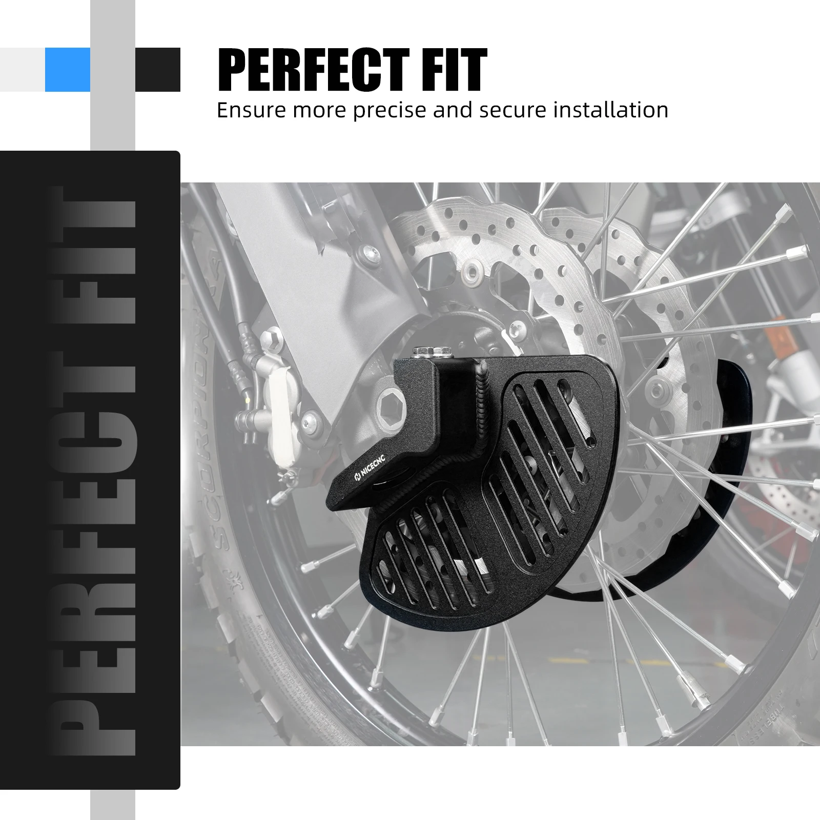 Para Yamaha Tenere 700 2019-2024 NICECNC protector de disco de freno trasero delantero para Yamaha TENERE700 XTZ 700 T700 2024 2023 2022 2021 2020